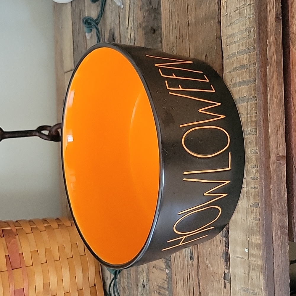 Rae Dunn Howloween Dog Bowl